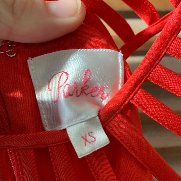 Nordstrom Red Skater Dress - Picture 6 of 7